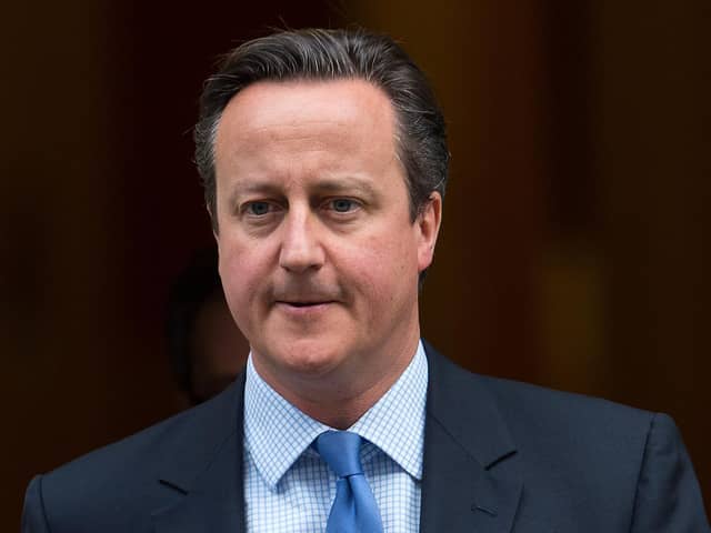 Former prime minister David Cameron. Picture: Getty Images