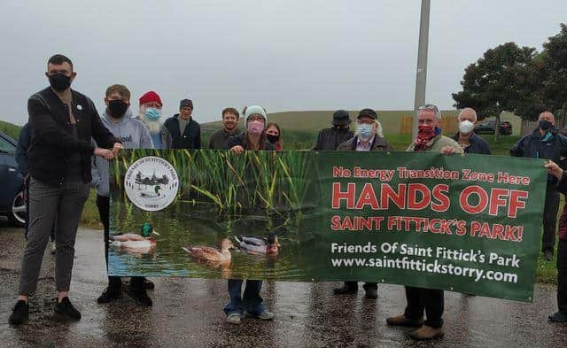 The Friends of St Fittick's Park campaign group is fighting against proposals that would see their 'last green space' developed as part of an Energy Transition Zone dedicated to low-carbon technologies