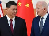 US President Joe Biden and China's President Xi Jinping meet on the sidelines of the G20 Summit in Nusa Dua on the Indonesian resort island of Bali.