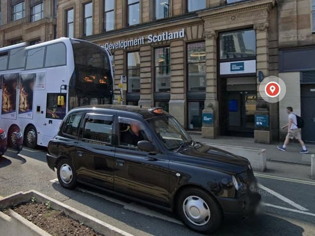 The Skills Development Scotland office in Glasgow. The quango spent almost 1.5 million pounds on public relations over the most recent financial year for which spending was available, ranking eighth highest amongst the nation's quangos. Picture: Google Maps