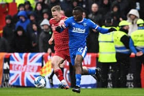 Ross Mccrorie played a strong role for Aberdeen in the win over Rangers. (Photo by Paul Devlin / SNS Group)