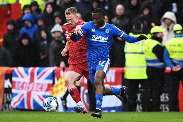 Ross Mccrorie played a strong role for Aberdeen in the win over Rangers. (Photo by Paul Devlin / SNS Group)