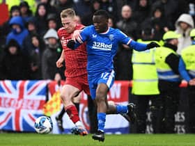 Ross Mccrorie played a strong role for Aberdeen in the win over Rangers. (Photo by Paul Devlin / SNS Group)