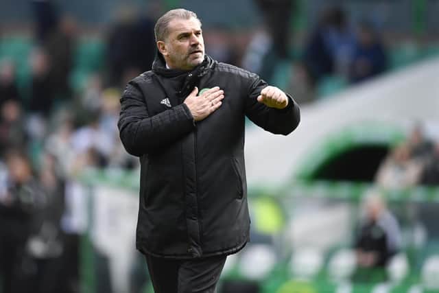 Celtic manager Ange Postecoglou.