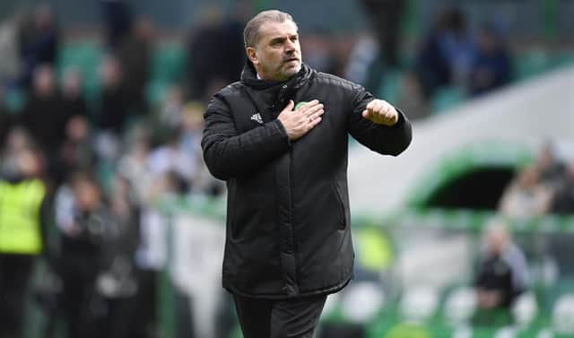 Celtic manager Ange Postecoglou.