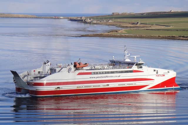 MV Pentalina has been out of passenger service apart from some brief private contracts since 2019. Picture: Pentland Ferries