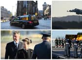 Applause rang out in the heart of Edinburgh as the Queen left the Scottish capital for the final time.