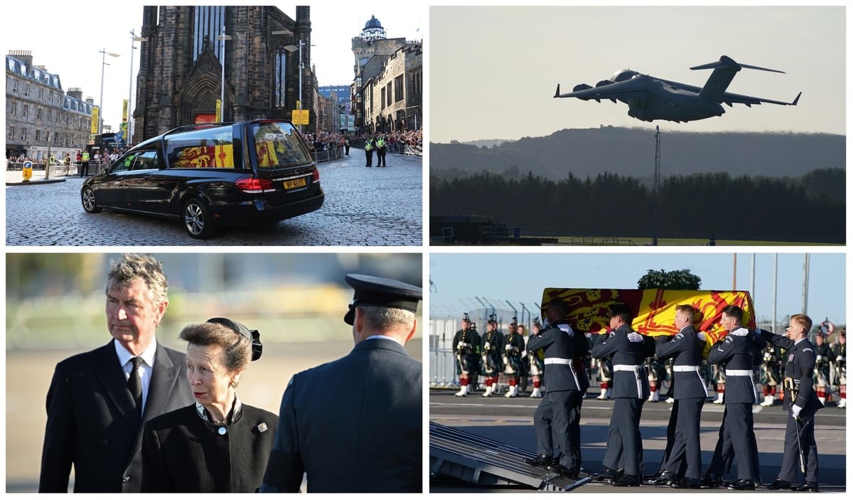 Take a look through our gallery as the Queen leaves Scotland for the final time