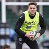 Ollie Smith is back training with Glasgow Warriors after an ankle injury. (Photo by Ross MacDonald / SNS Group)