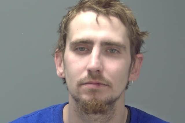 Sean Palmer, who has been given a life sentence in prison the murder of Joe Pooley (Photo: Suffolk Police).