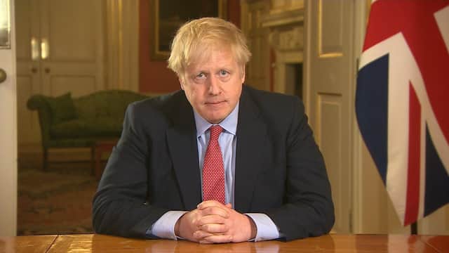 Boris Johnson is to address the UK Public on Sunday (Number 10)