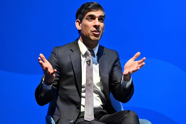 Rishi Sunak has defended the requirement for voters to present photographic proof of their identity (Picture: Paul Ellis/AFP via Getty Images)