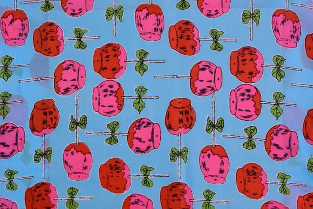 The exhibition Warhol: The Textiles will run at the Dovecot Studios gallery in Edinburgh from 26 January-1 June next year. Image: The Andy Warhol Foundation for the Visual Arts, Inc. Licensed by DACS, London
