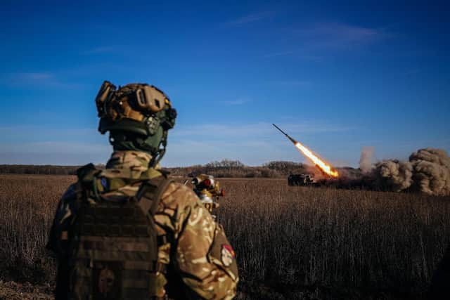 Ukrainian forces have won a series of victories against the Russian invaders (Picture: Anatolii Stephanov/AFP via Getty Images)