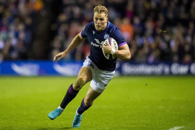 Duhan van der Merwe has rejoined Edinburgh despite interest from Glasgow. (Photo by Ross Parker / SNS Group)