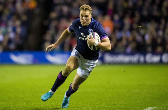 Duhan van der Merwe has rejoined Edinburgh despite interest from Glasgow. (Photo by Ross Parker / SNS Group)