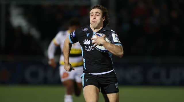 Glasgow Warriors' Josh McKay is a doubt for the game against Connacht on Saturday. (Photo by Craig Williamson / SNS Group)