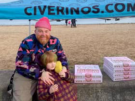 Michele Civiera and son