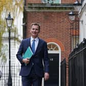 Chancellor Jeremy Hunt has unveiled what he says is 'the biggest-ever boost for business investment in modern times. Picture: Stefan Rousseau - WPA Pool/Getty Images.