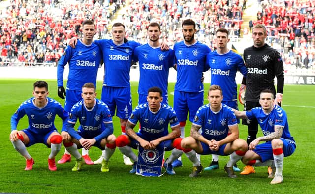 Rangers are back in Europa League action this evening