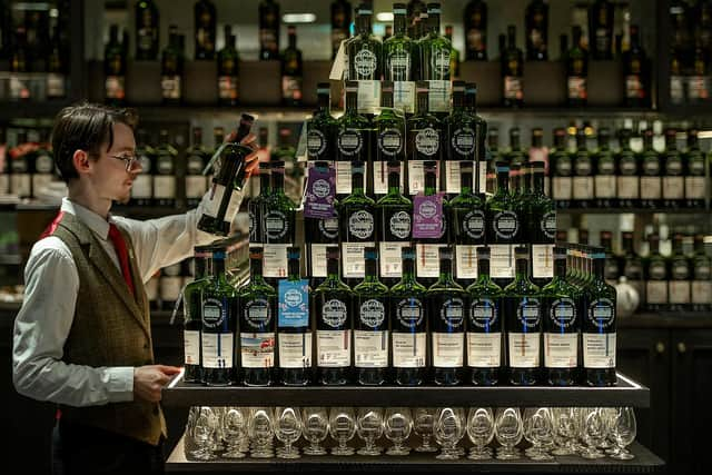 Scotch Malt Whisky Society's members' rooms at Bath Street, Glasgow. Headquartered at The Vaults in Leith, Edinburgh, the society is a curator and provider of premium single cask Scotch malt whisky and other spirits for sale to a global membership of around 28,000 whisky fans. Picture: Peter Sandground