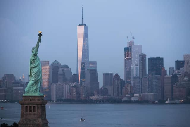 People in New York long ago accepted the downsides of mass tourism in the city (Picture: Drew Angerer/Getty Images)