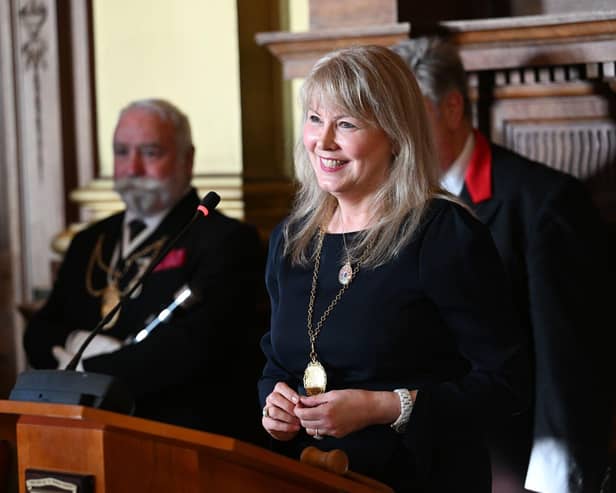 Edinburgh's deputy lord provost Lezley Marion Cameron