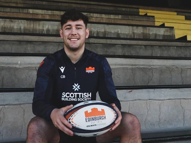 Connor Boyle has signed a two-year extension. Picture: James Parsons/Edinburgh Rugby