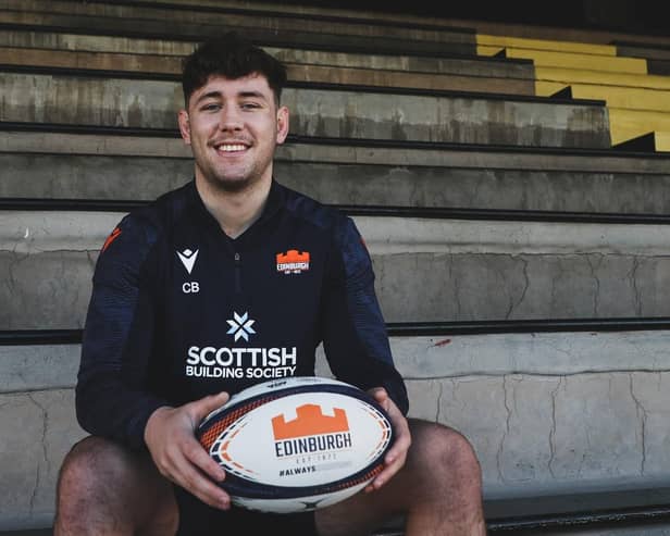 Connor Boyle has signed a two-year extension. Picture: James Parsons/Edinburgh Rugby