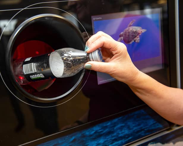 Scotland's DRS would save 160,000 tonnes of greenhouse gas emissions annually in its proposed form, but would lose more than a quarter of these emissions savings if glass is removed from the scheme, according to figures from Zero Waste Scotland. Picture: Warren Media