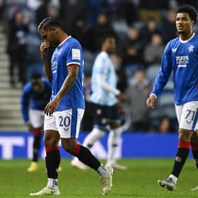 Rangers' Alfredo Morelos is subbed off against Dundee (Photo by Rob Casey / SNS Group)