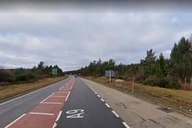 The A9 in Scotland.