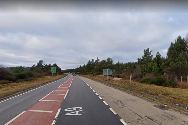The A9 in Scotland.