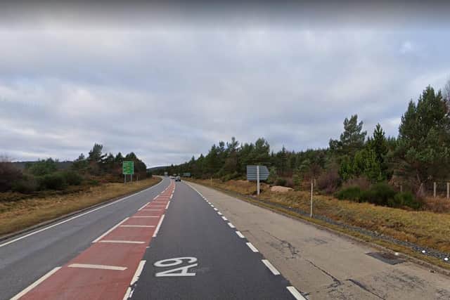 The A9 in Scotland.