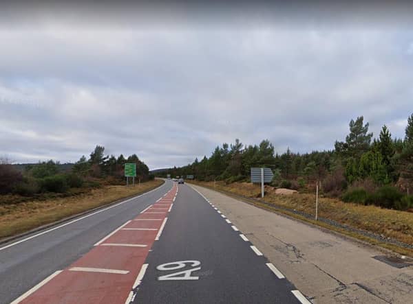 The A9 in Scotland.