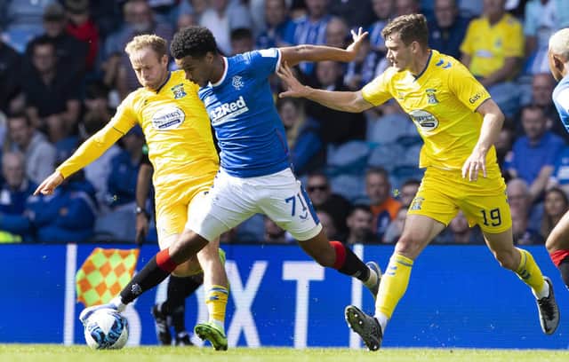 Malik Tillman impressed in a recent friendly win over ayer Leverkusen. (Photo by Alan Harvey / SNS Group)