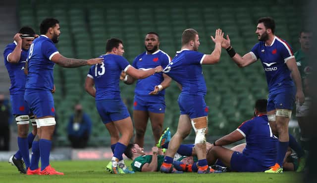 Ten France players have tested positive for coronavirus. Picture: Brian Lawless/PA Wire