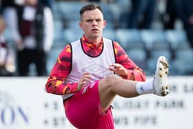 Lawrence Shankland has scored 21 goals for Hearts this season.