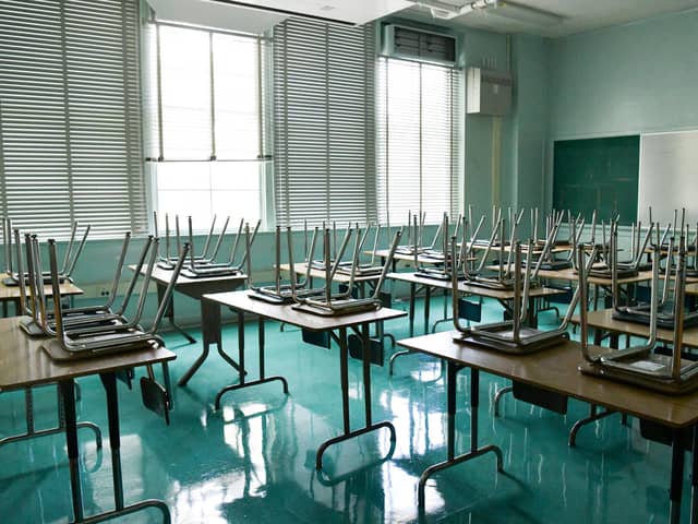 School absences rose dramatically during the Covid pandemic (Picture: Rodin Eckenroth/Getty Images)