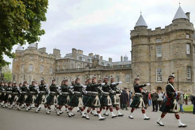 The Palace of Holyroodhouse in Edinburgh is Her Majesty's official Scottish residence
Picture: Neil Hanna