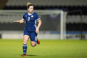 Emma Mitchell is back in the Scotland squad - and her ten-month baby will be joining her.