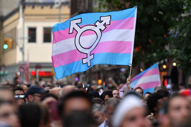 For some people, the cry of 'it's a boy' or 'it's a girl' at birth does not fit (Picture: Angela Weiss/AFP via Getty Images)