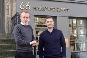 Recruits: Tom Parker (l) and Sean Parr.