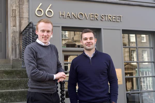 Recruits: Tom Parker (l) and Sean Parr.