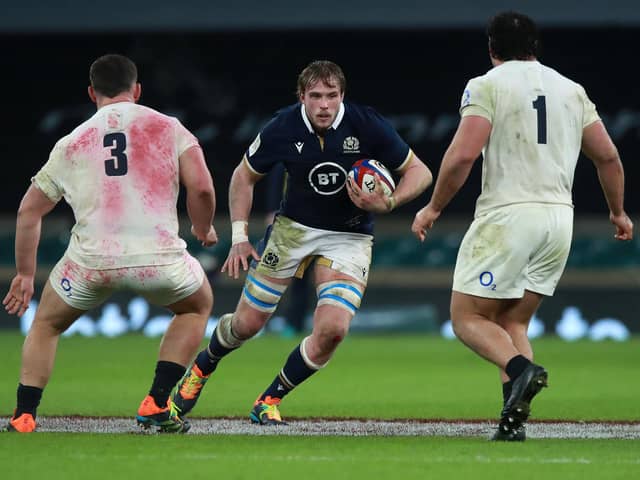 Scotland v England Six Nations: What time and TV channel is Calcutta Cup rugby union clash on? Jonny Gray is back in the Scotland team to play England. (Photo by David Rogers/Getty Images)