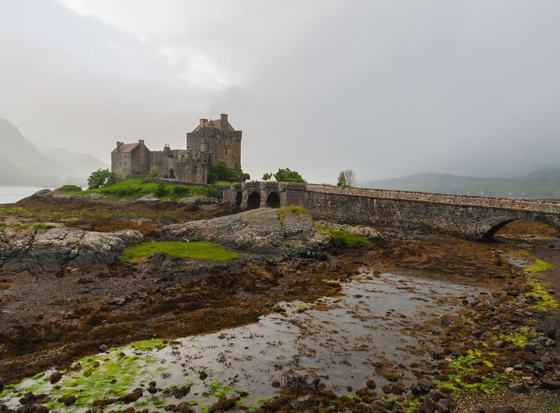 The picturesque Eilean Donan Castle, on Scotland's stunning west coast, had a memorable cameo in Pierce Brosnan's The World is Not Enough. It provided the backdrop for Q to demonstrate his lateast gadget - bagpipes that double as a machine gun.