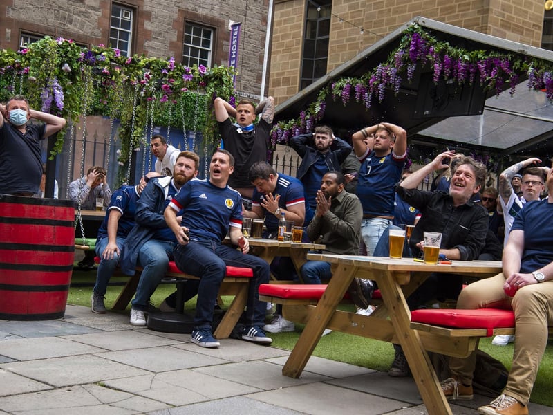 The Three Sisters in 139 Cowgate is an Edinburgh institution. Grab a bevvy and some scran and sit in the outdoor beer garden with its large screens, perfect for watching the action unfold.
