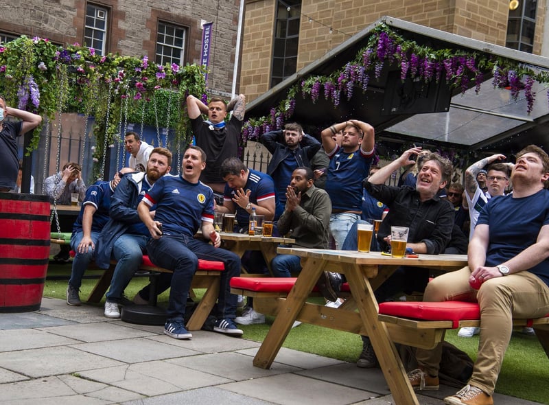 The Three Sisters in 139 Cowgate is an Edinburgh institution. Grab a bevvy and some scran and sit in the outdoor beer garden with its large screens, perfect for watching the action unfold.