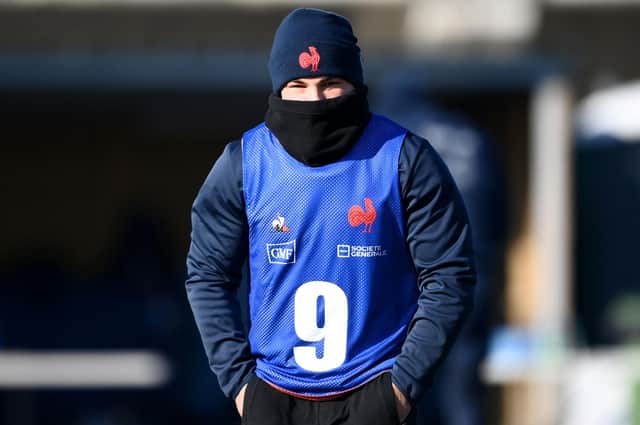 Scrum-half Antoine Dupont was of several players in the French squad to test positive for Covid-19.