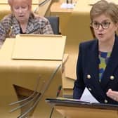 First Minister Nicola Sturgeon. Picture: Scottish Parliament